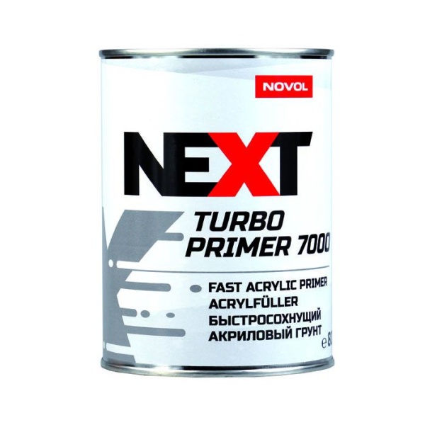 NEXT / Грунт Flow Primer 7100 акриловый заполняющий черный 0,8 л   90887   (6шт)
