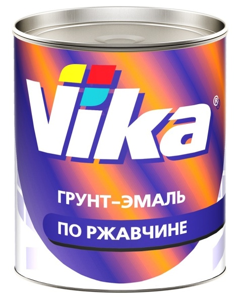VIKA / Грунт-эмаль RAL9010 БЕЛЫЙ 0,9 кг(14шт)
