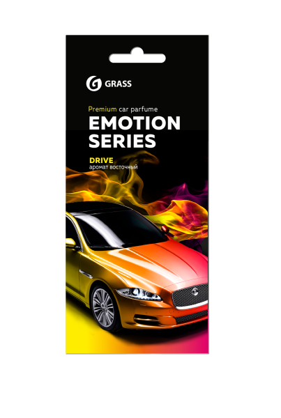 GRASS / AC-0167 Ароматизатор воздуха картонный Emotion Series Drive 1 (25)