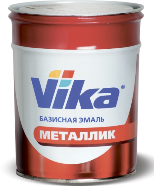 VIKA-металлик / 8100 Серебряная очень крупное зерно базовая 0,9кг(6шт)